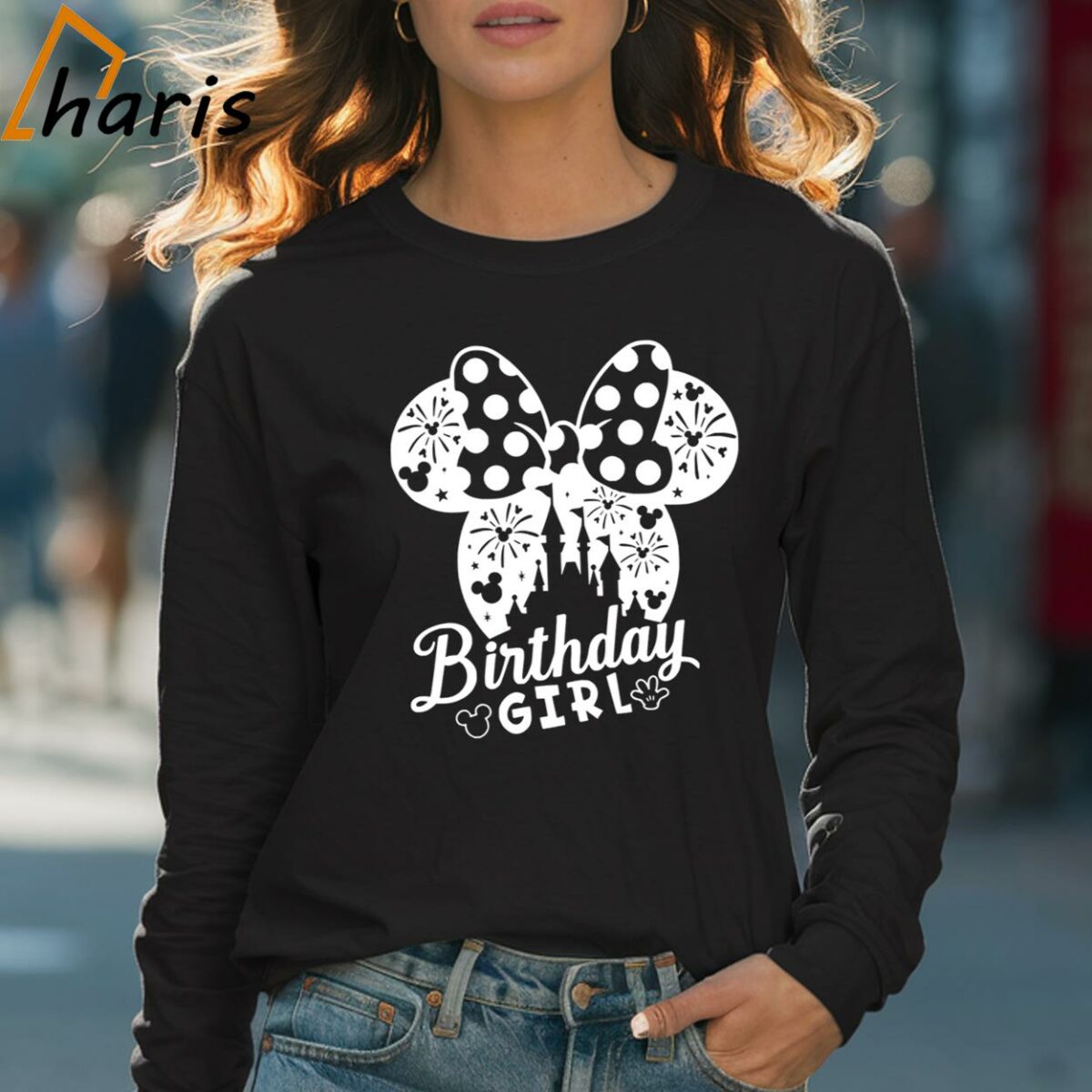 Disney Minnie Mouse Birthday Girl T shirt 4 Long sleeve shirt