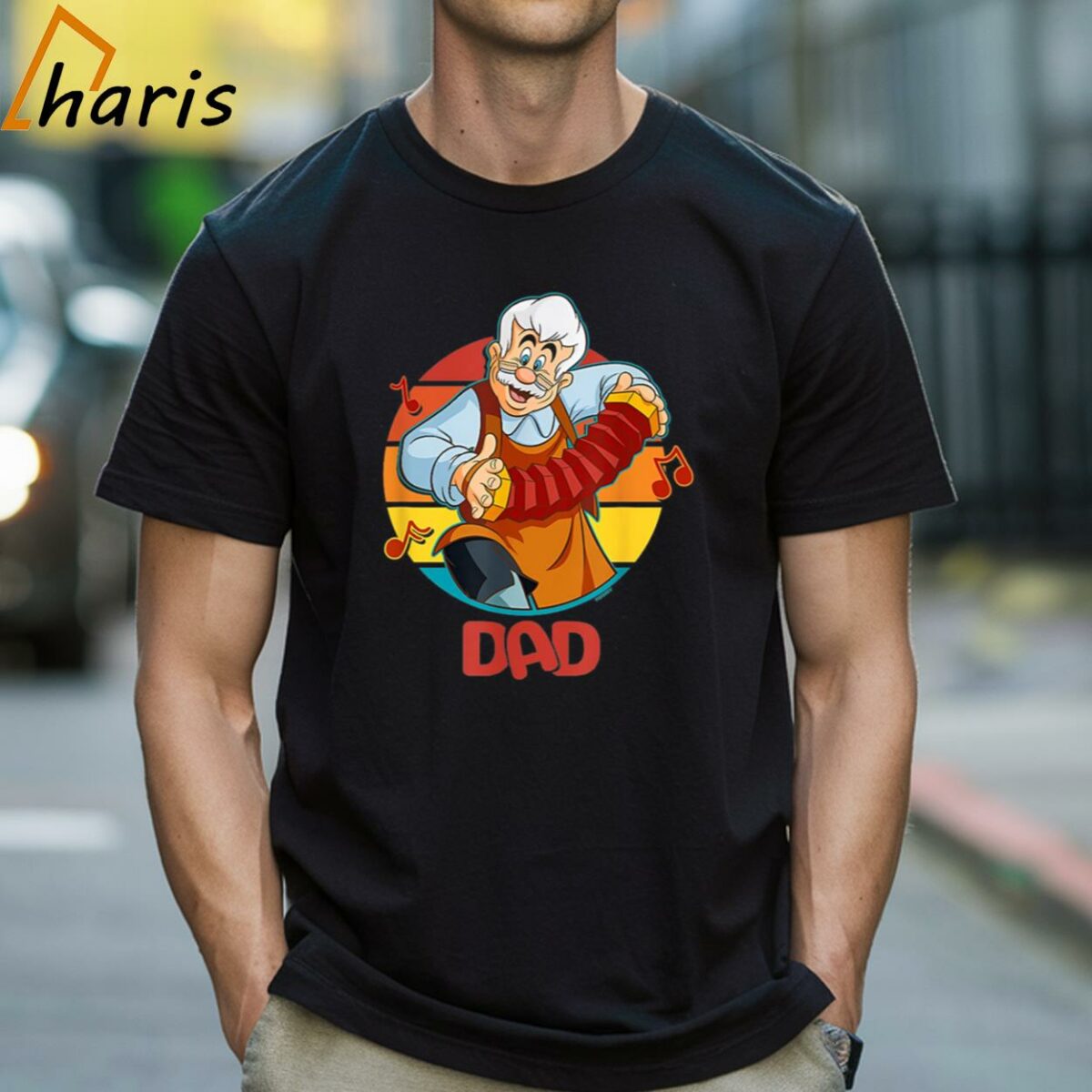 Disney Pinocchio Geppetto Dad T shirt 1 Shirt