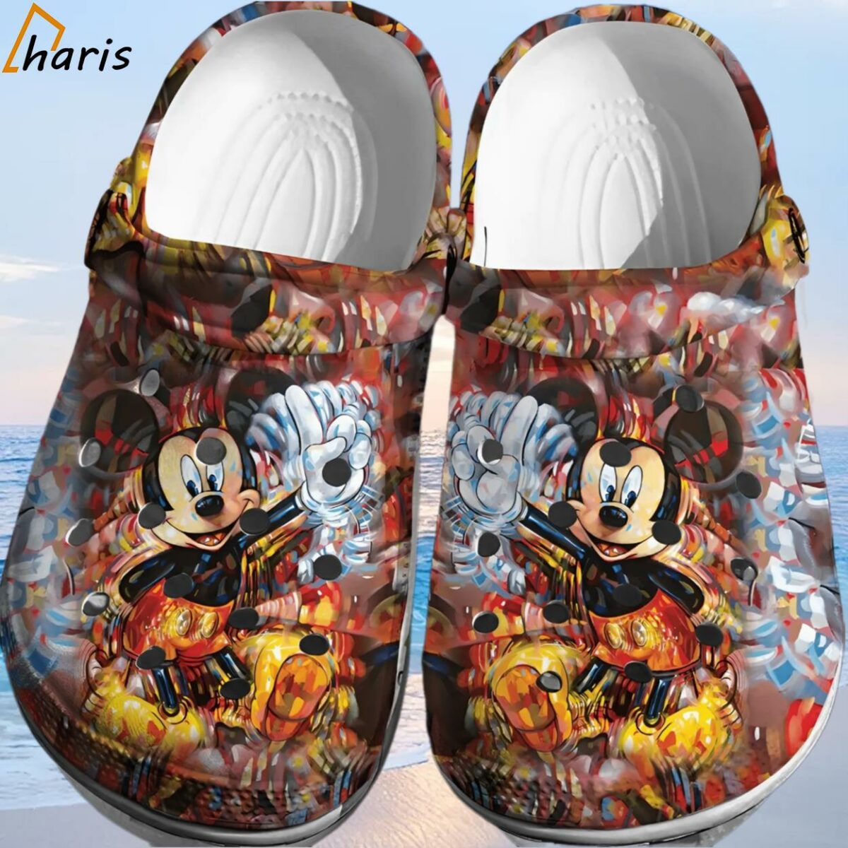 Disney Style Mickey Mouse Crocs Classic Clogs 1 1