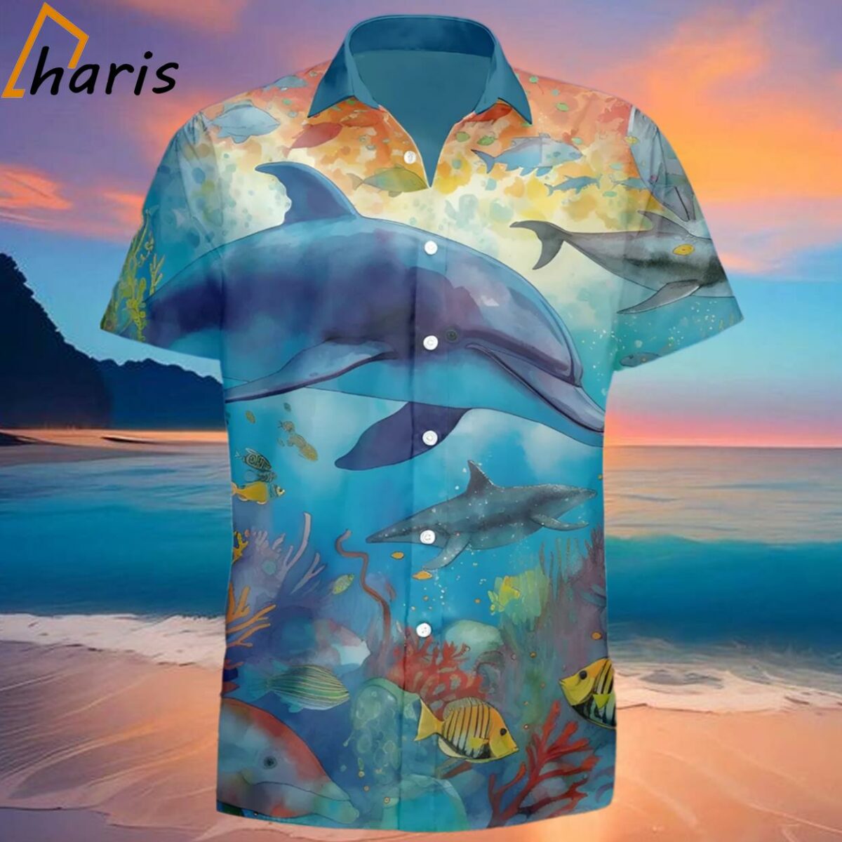 Dolphins Lovers Summer Hawaii Shirt 2 2