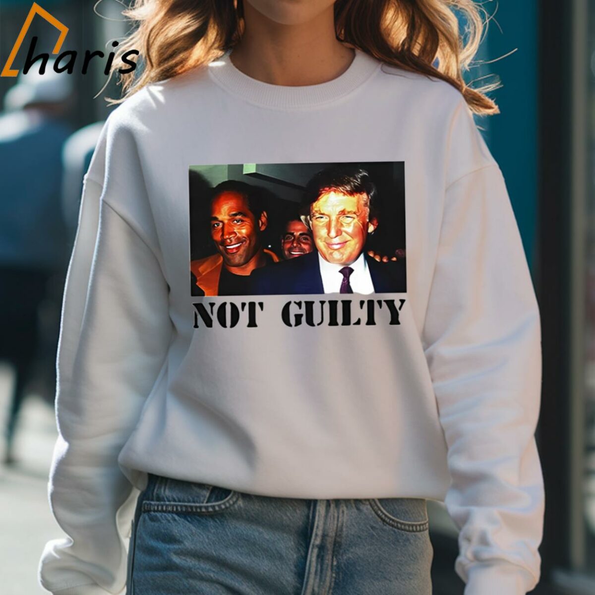 Donald Trump OJ Simpson Not Guilty Shirt 4 Sweatshirt