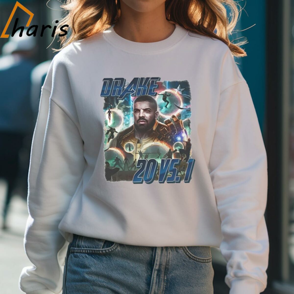 Drake Thanos 20 vs 1 Graphic Shirt 4 Sweatshirt