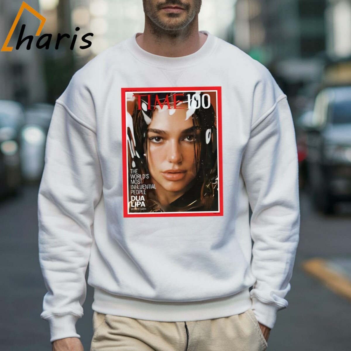 Dua Lipa The First 2024 Time 100 Cover Star The Worlds Most Influential People T shirt 3 Sweatshirt