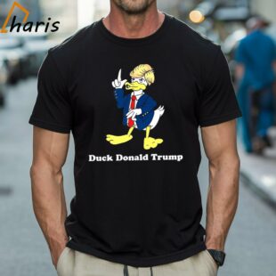 Duck Donald Trump 2020 Election Political Cartoon T Shirt 1 Shirt