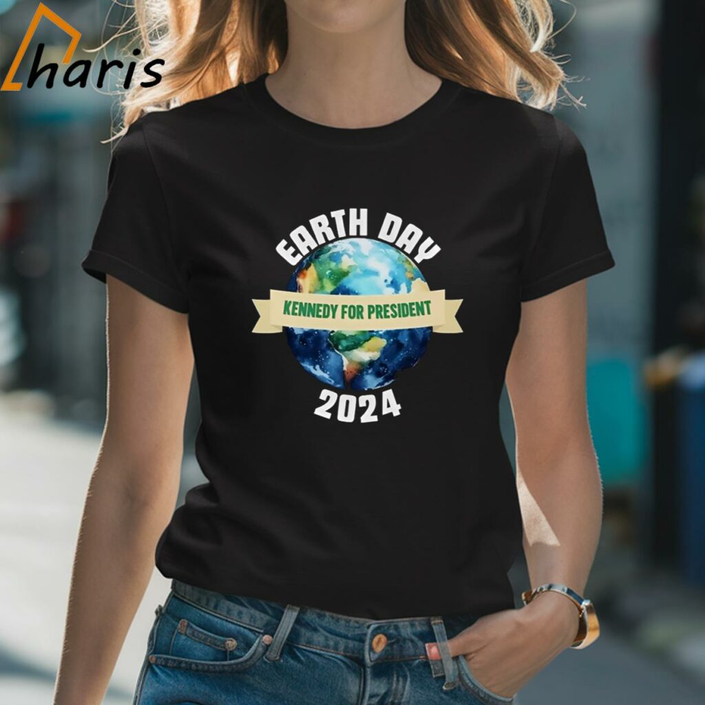 Earth Day Kennedy For President 2024 Shirt