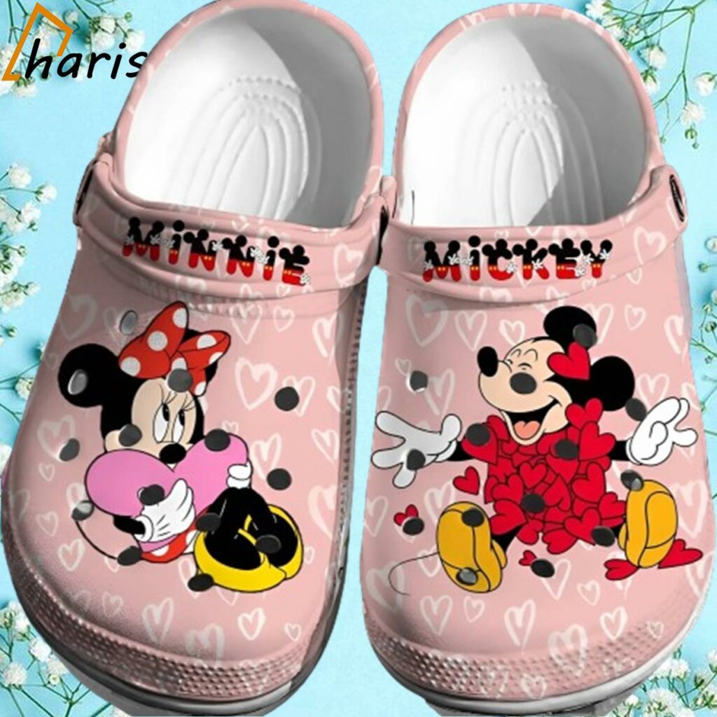 Endless Fun Mickey Minnie Crocs 3D Clog Shoes