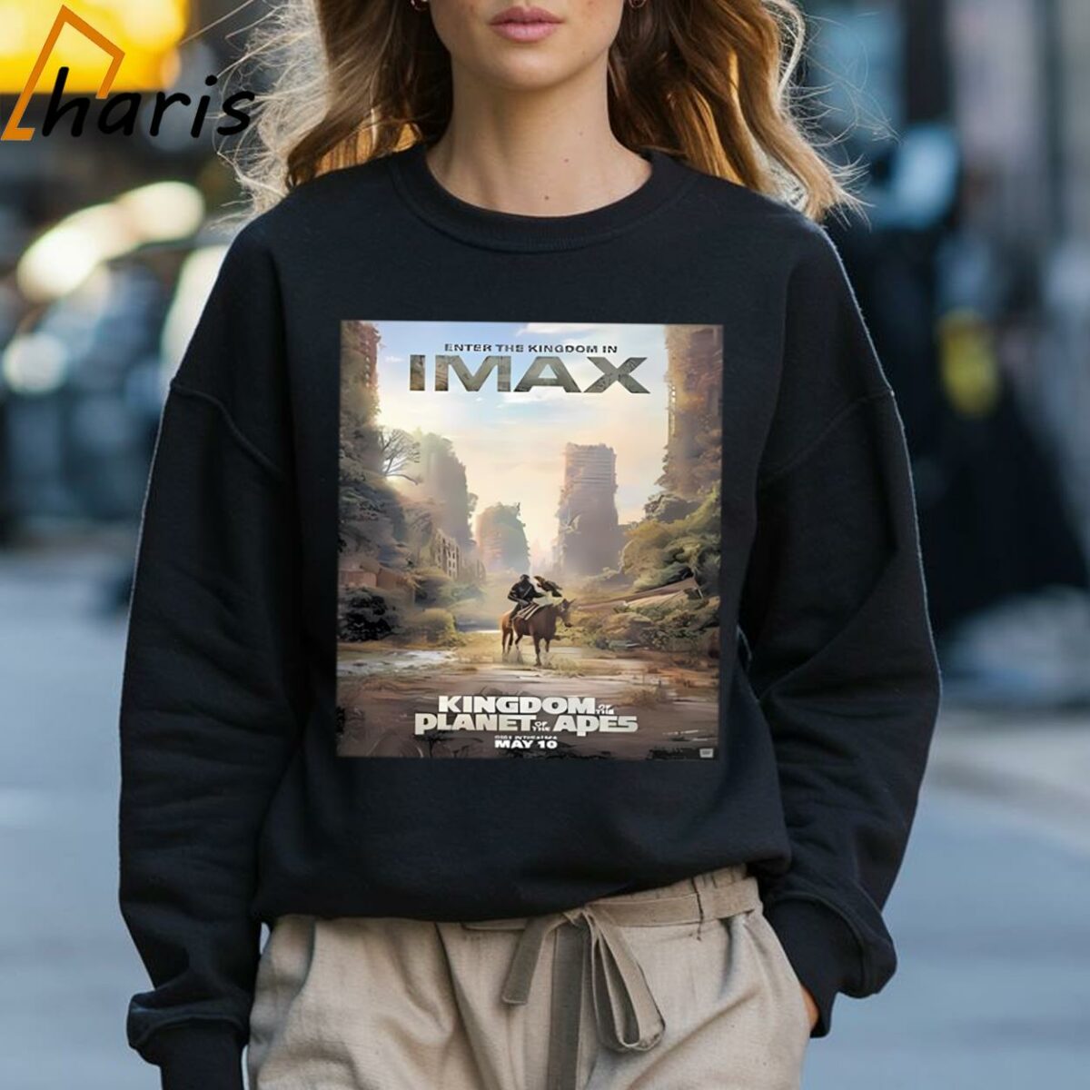 Enter The Kingdom In Imax Kingdom Of The Planet Of The Apes Shirt 3 Sweatshirt
