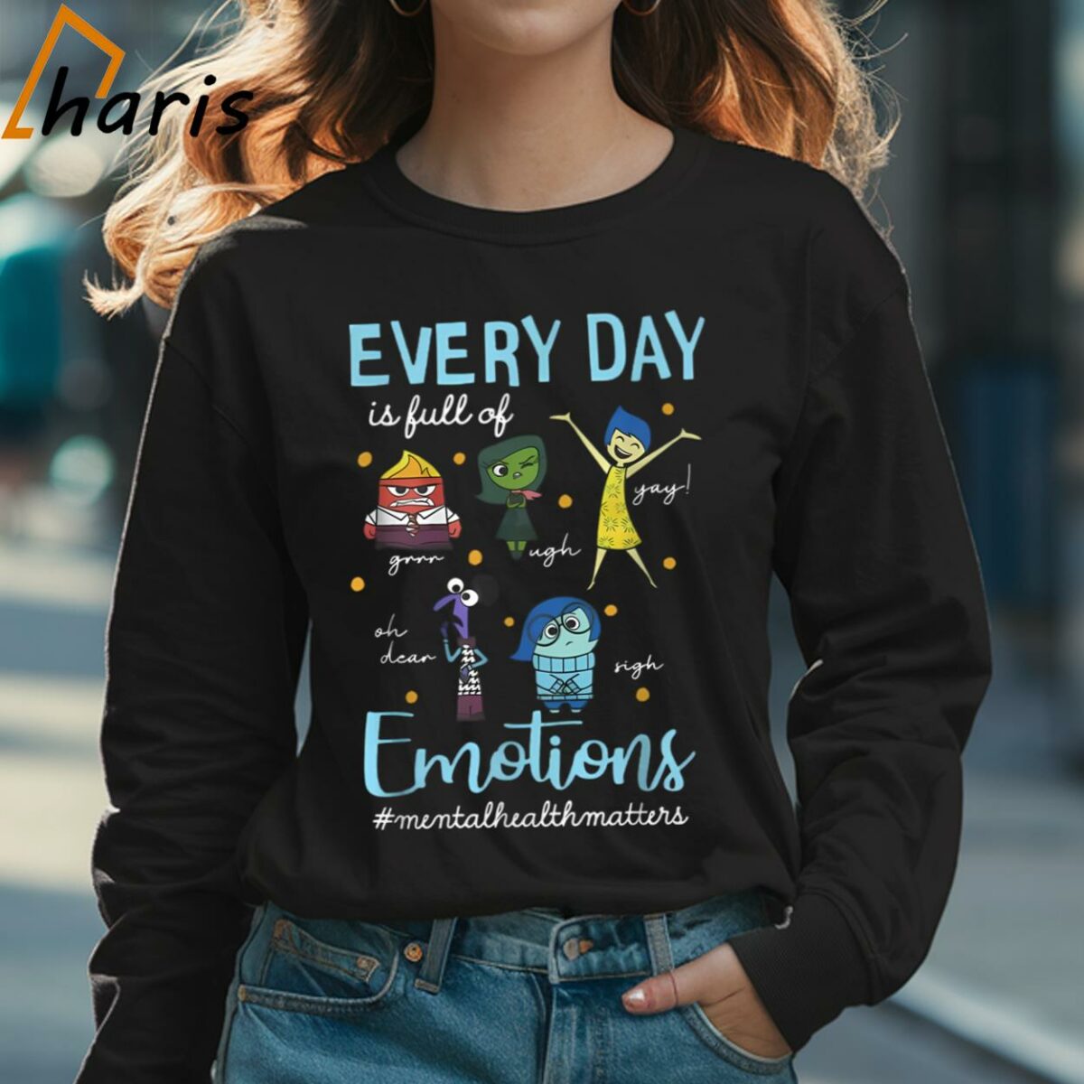 Every Day Is Full Of Emotions Disney Shirt 3 Long sleeve shirt