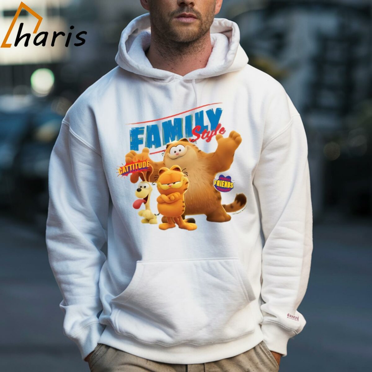 Family Style The Garfield Movie T shirt 5 Hoodie