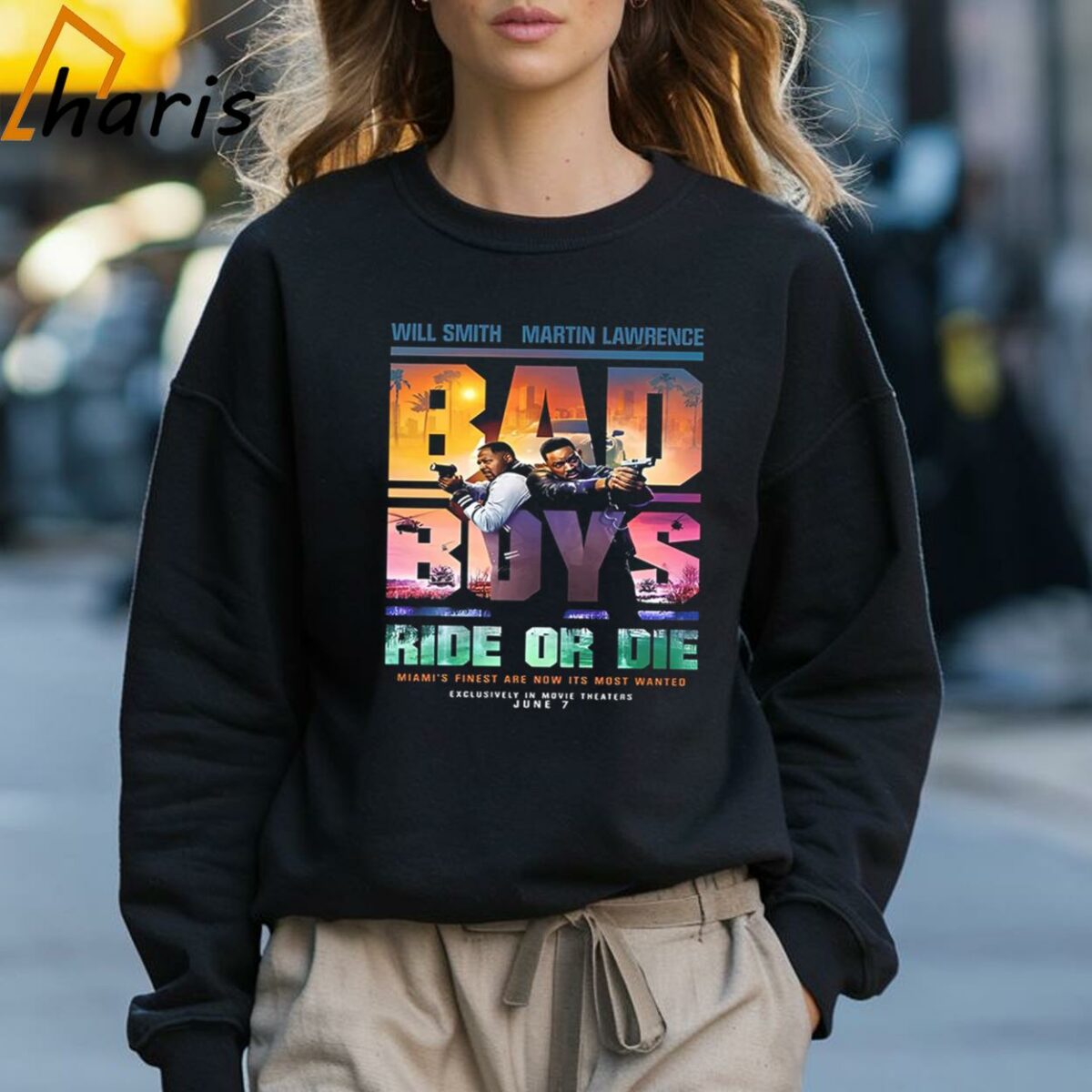 First Poster For Bad Boys Rise Or Die In Theaters On June 7 Unisex T Shirt 3 Sweatshirt