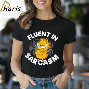 Fluent In Sarcasm Garfield Shirt 1 Shirt