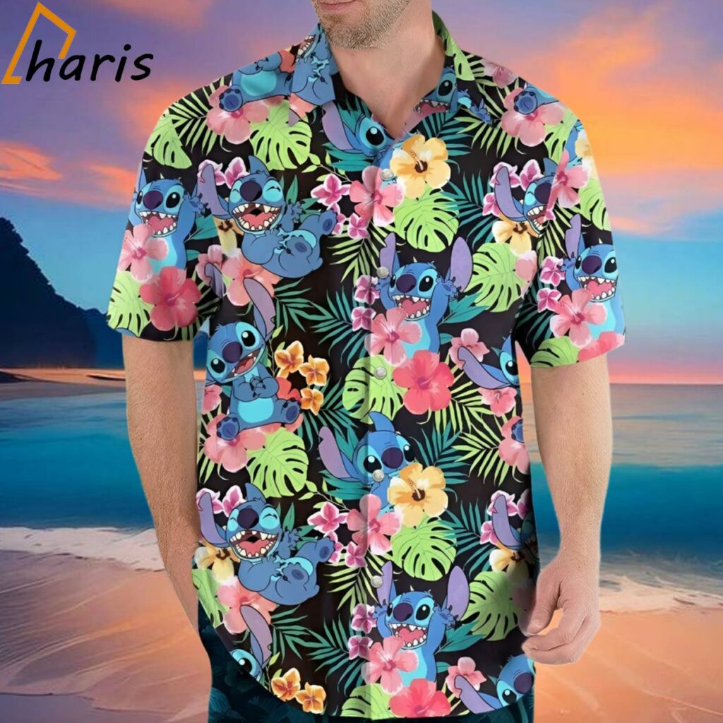 Funny Disney Stitch Hawaiian Shirt