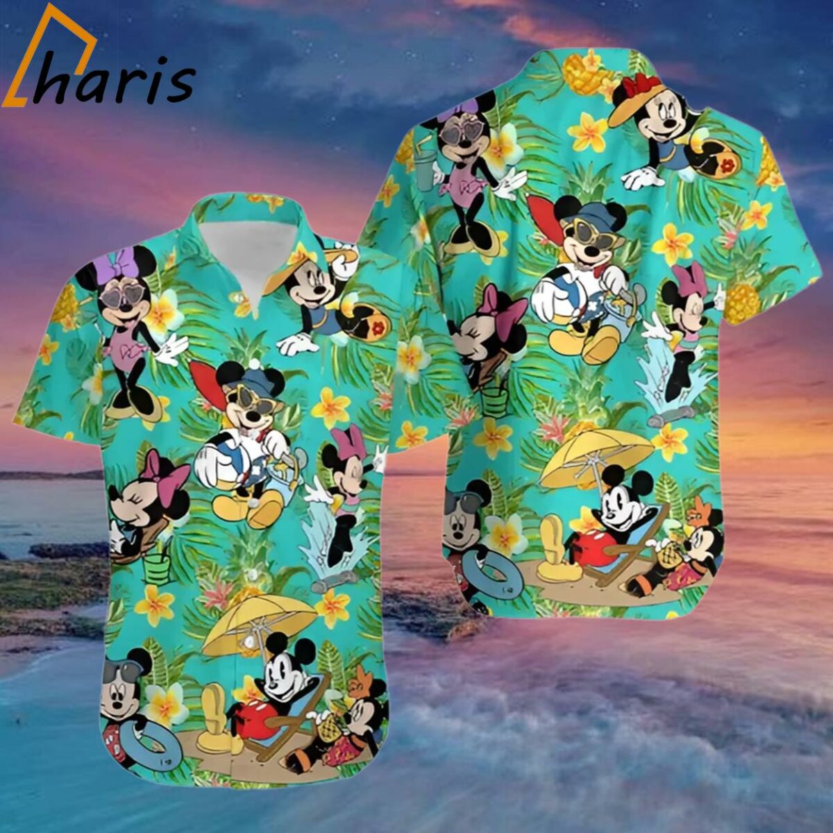 Funny Mickey Minnie Disney Hawaiian Shirts 1 1