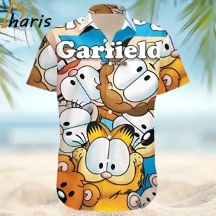 Garfield Cat Trendy Hawaiian Shirt 1 1