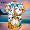 Garfield Cat Trendy Hawaiian Shirt