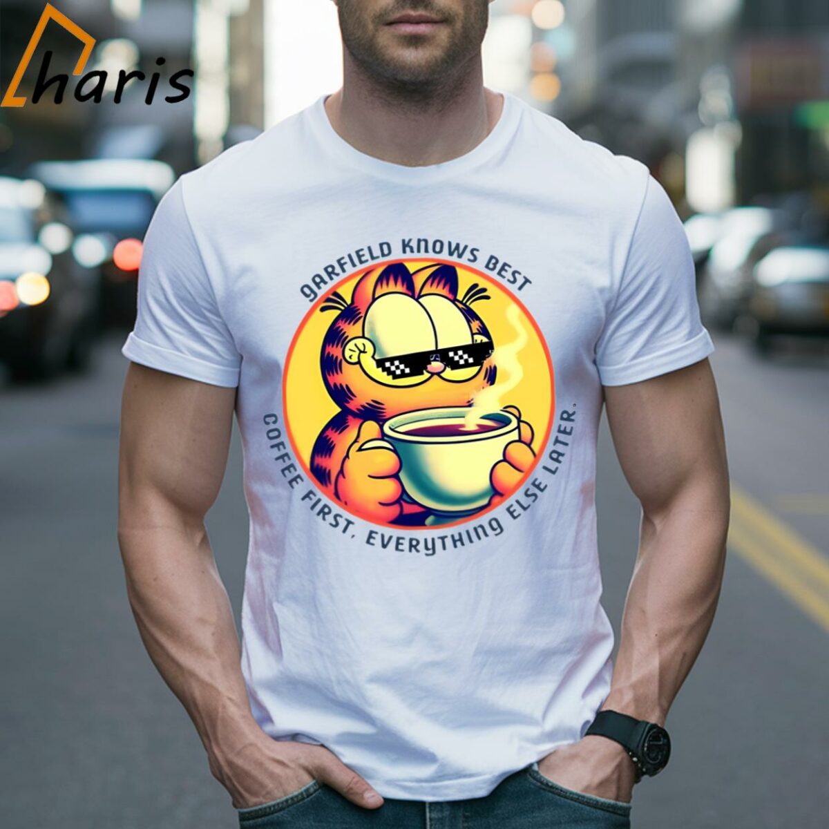 Garfield Knows Best Coffee First Everything Else Later The Garfield T shirt 2 Shirt