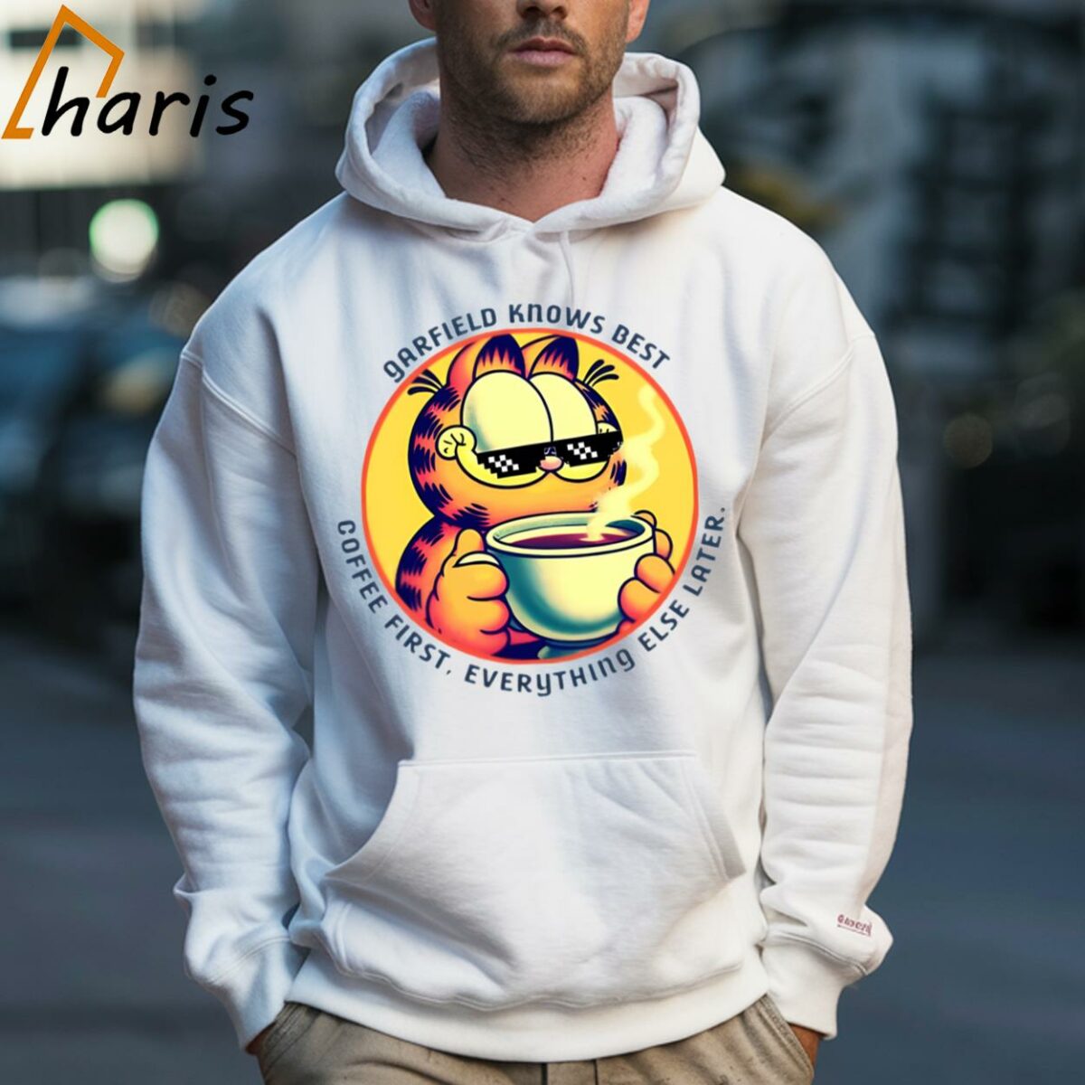 Garfield Knows Best Coffee First Everything Else Later The Garfield T shirt 5 Hoodie