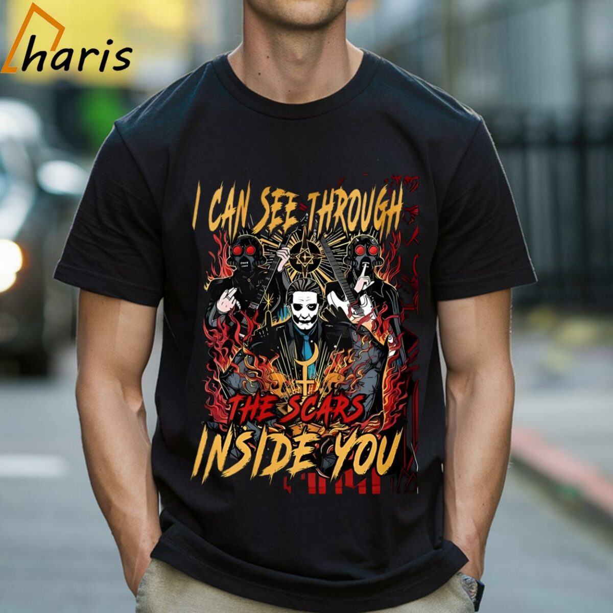 Ghost I Can See Through The Scars Inside You T shirt 1 Shirt