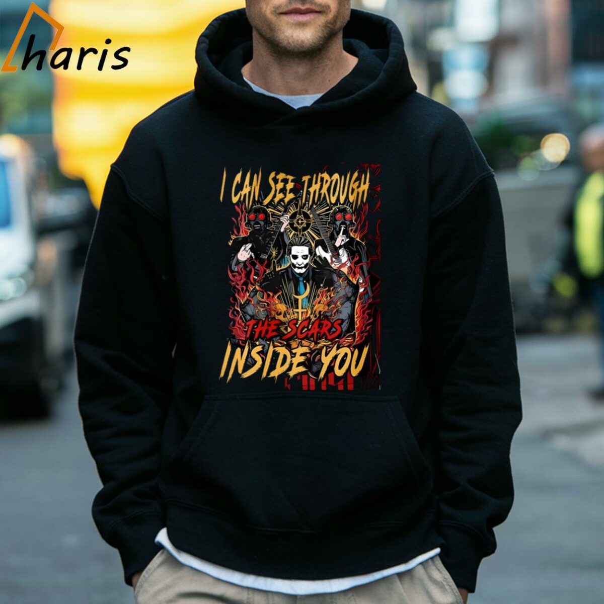 Ghost I Can See Through The Scars Inside You T shirt 5 Hoodie