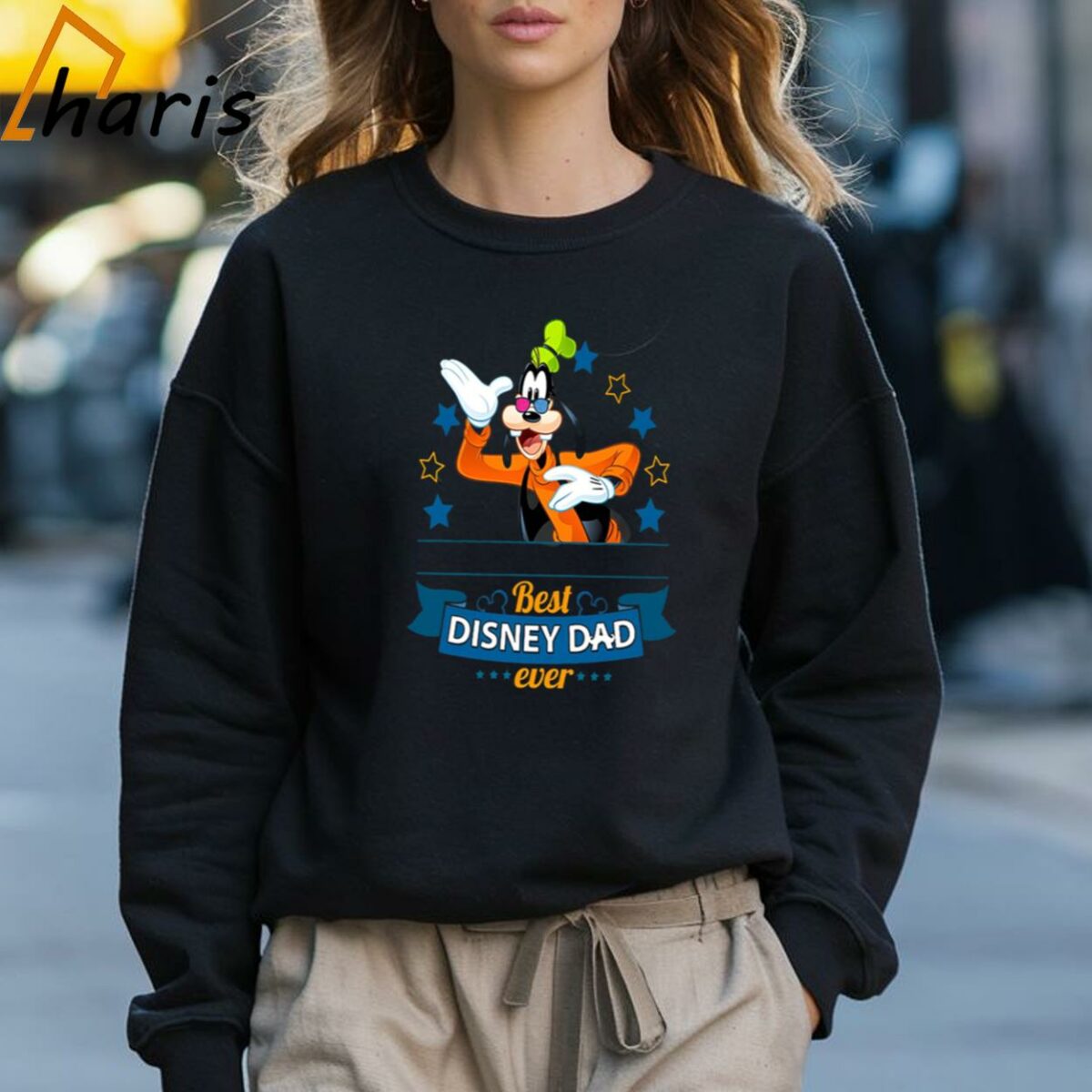 Goofy Best Disney Dad T Shirt Disney Happy Fathers Day 3 Sweatshirt