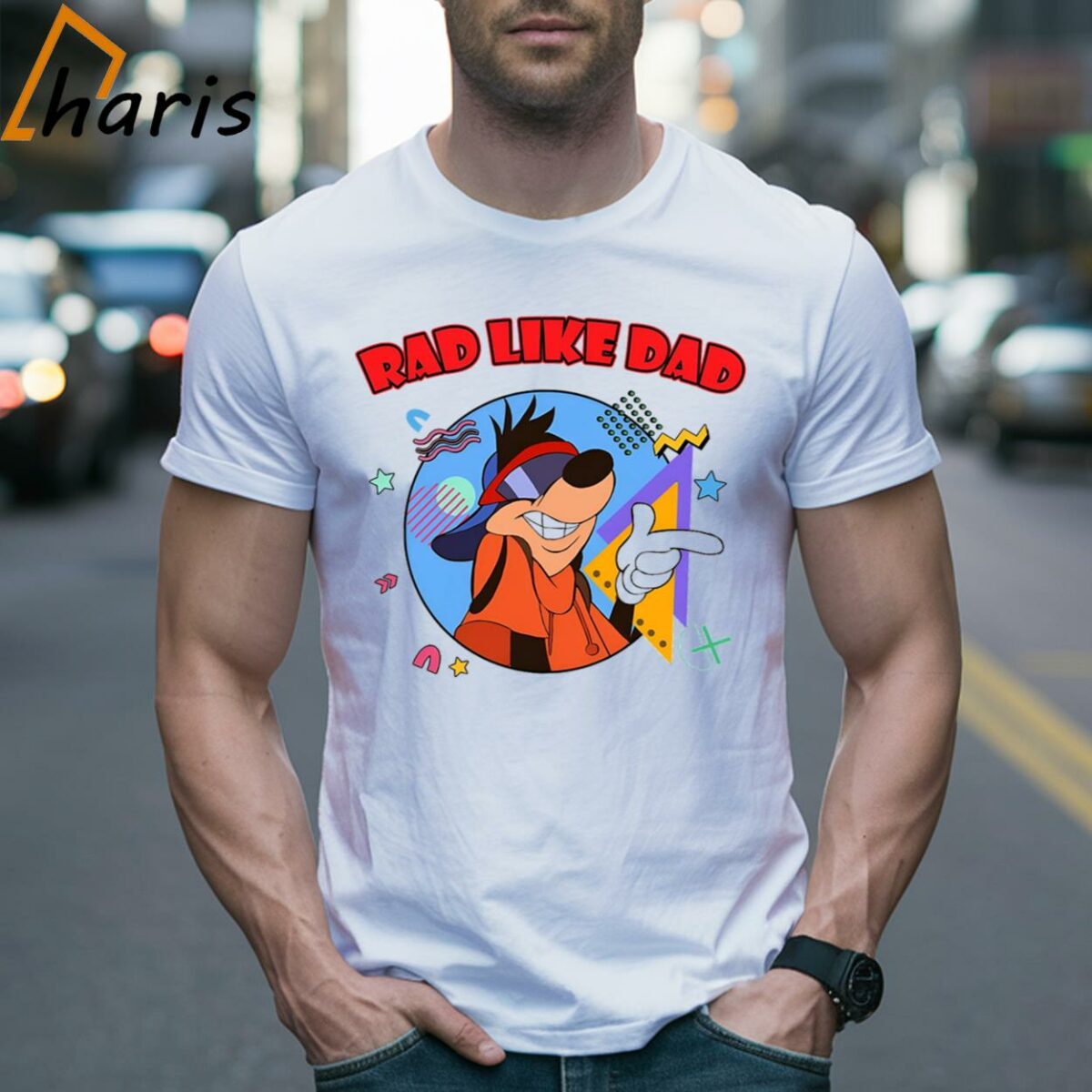 Goofy Rad Like Dad T-shirts Father's Day Gift 2024