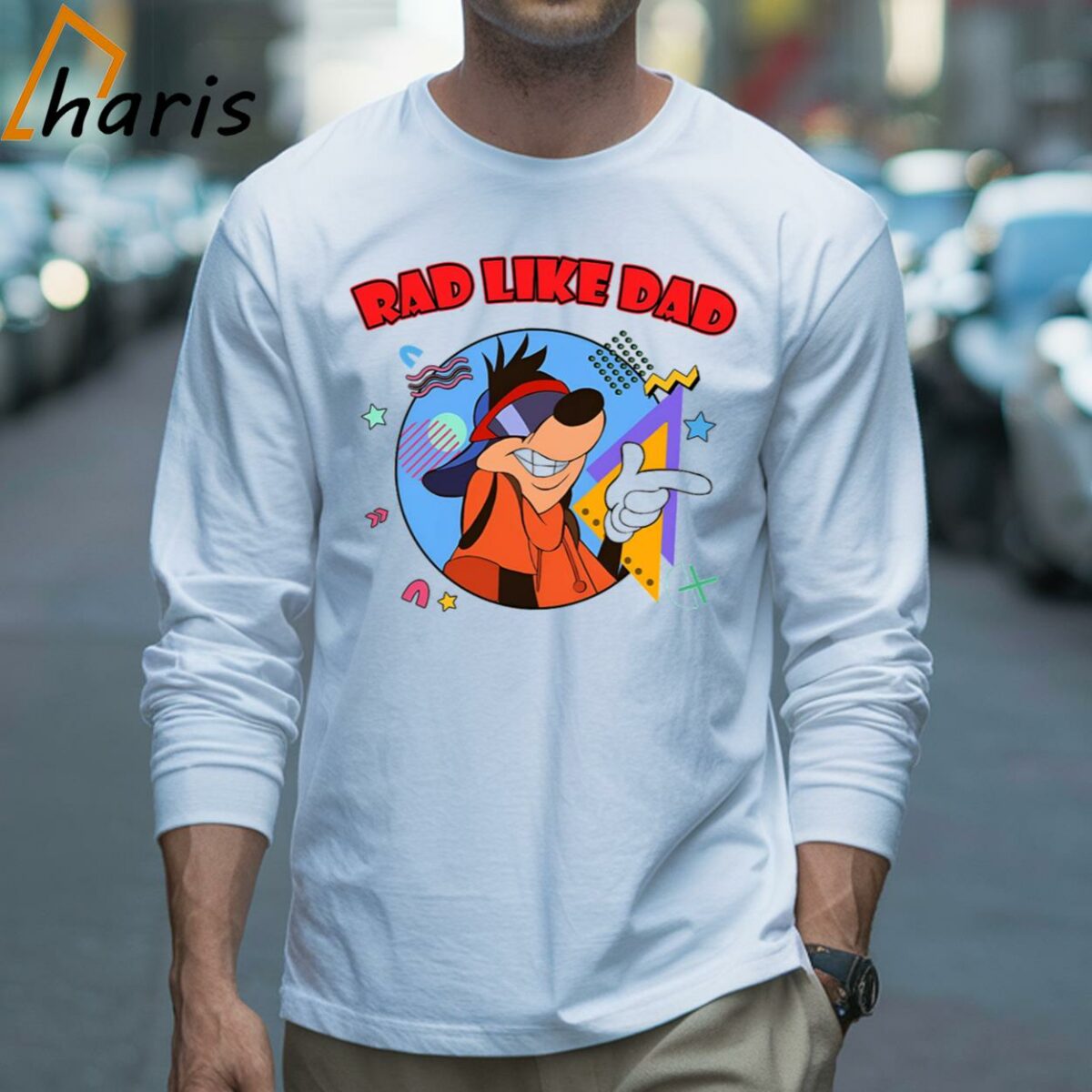 Goofy Rad Like Dad T shirts Fathers Day Gift 2024 3 Long sleeve shirt