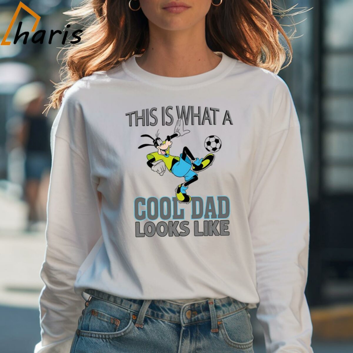 Goofy This Is What A Cool Dad Looks Like Disney Dad Shirt 4 Long sleeve shirt