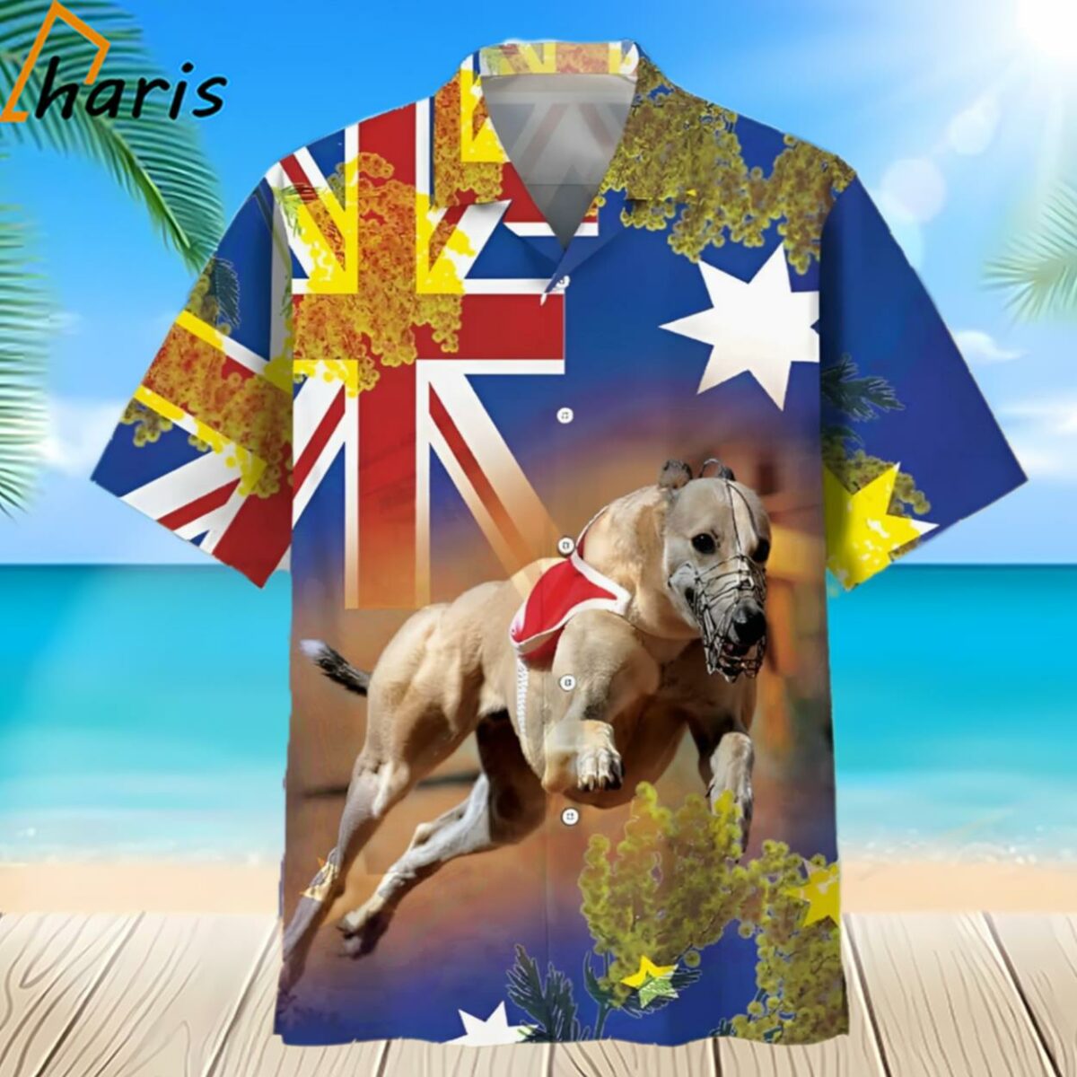 Greyhound Dog Racing Hawaiian Shirt 2 2