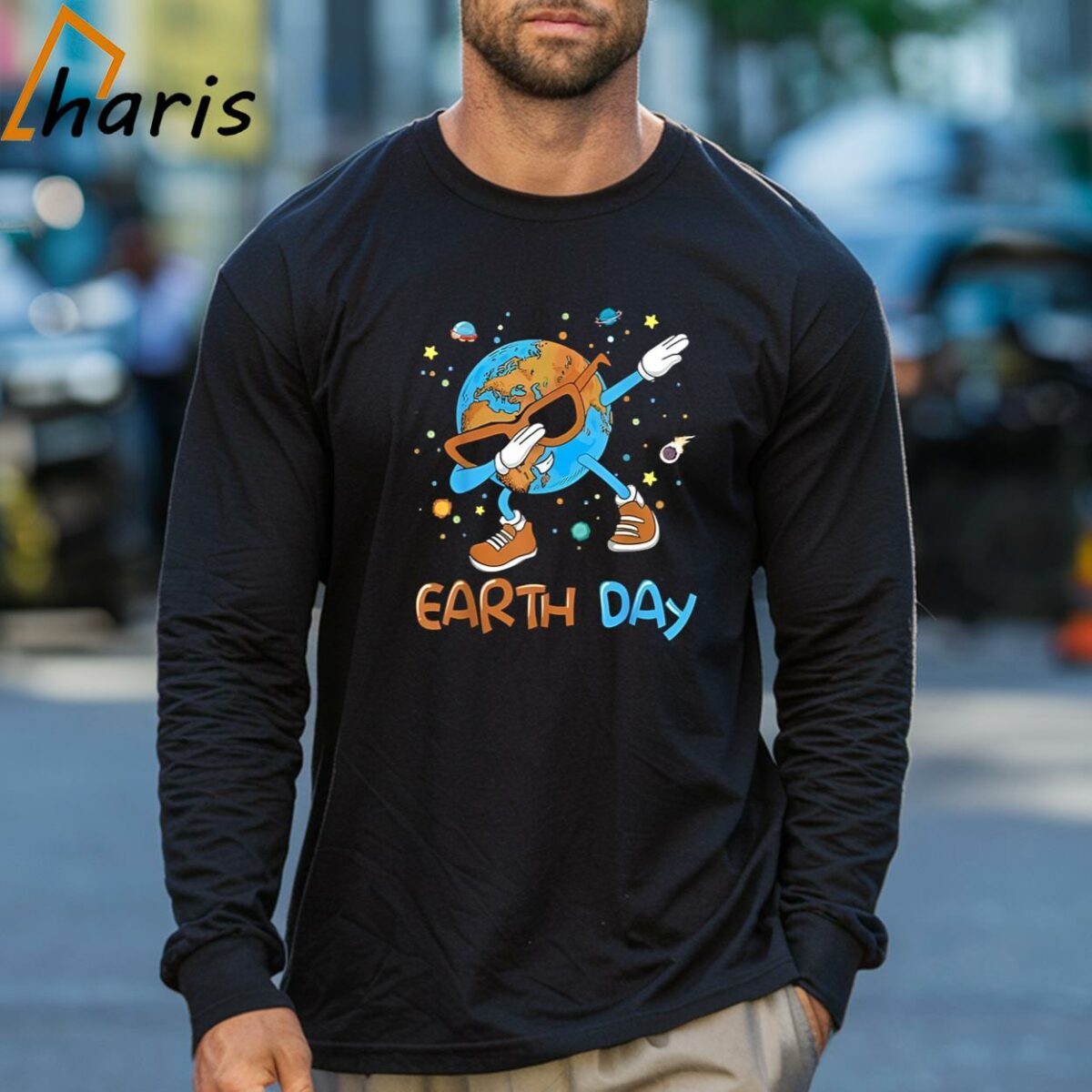 Happy Earth Day 2024 Funny Earth Day T shirt 3 Long sleeve shirt
