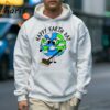 Happy Earth Day Planet Sweeping Cleaning Shirt 5 Hoodie