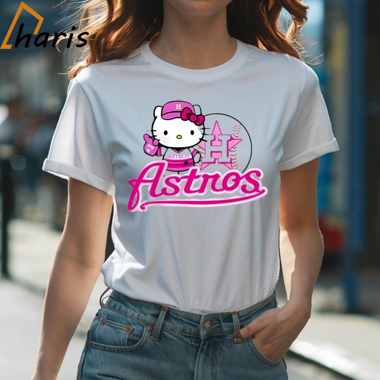 Hello Kitty Houston Astros Baseball MLB 2024 Shirt - teecharis
