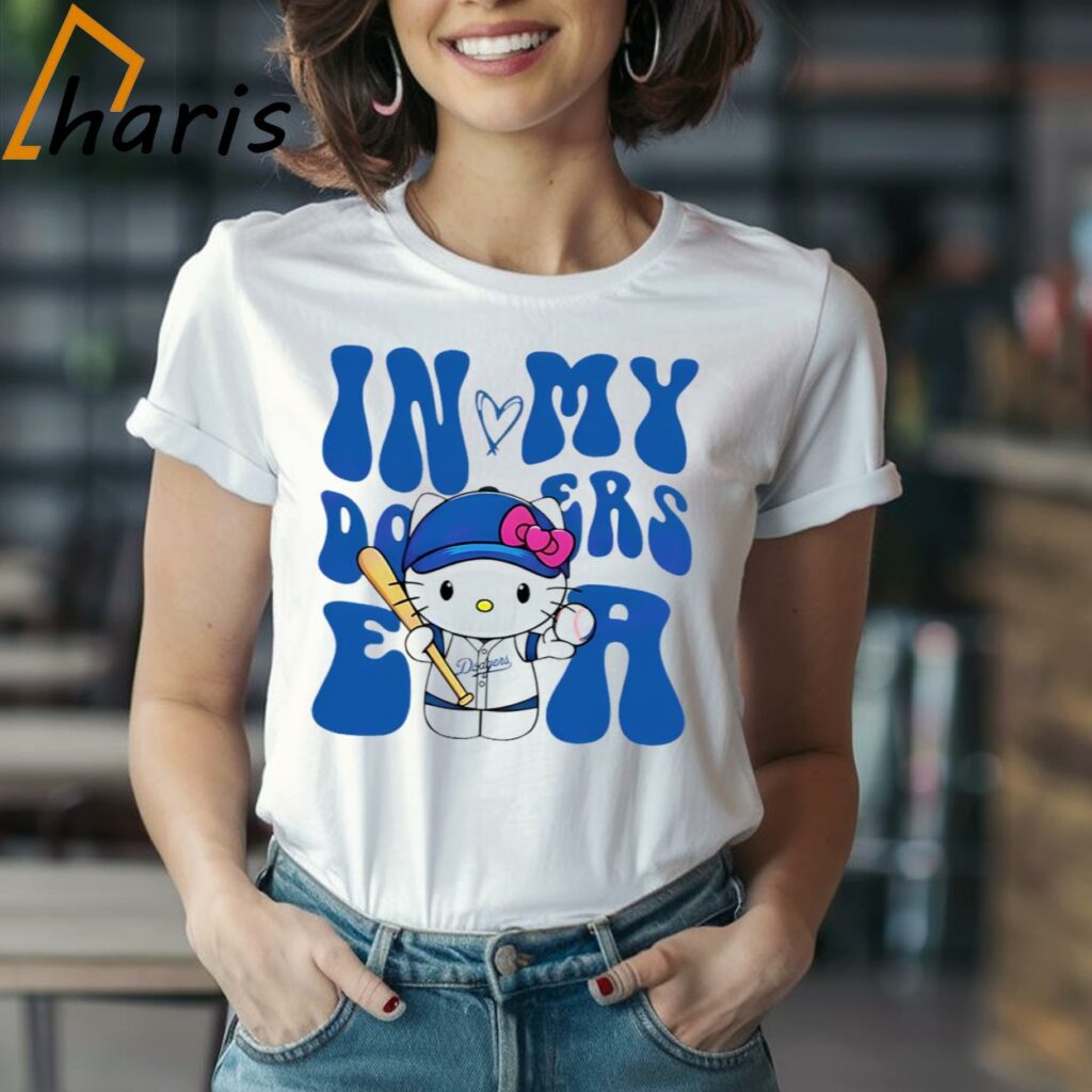 Hello Kitty In My Dodgers Era T-shirt