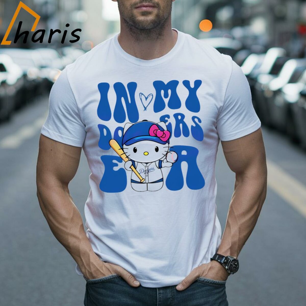 Hello Kitty In My Dodgers Era T shirt 2 Shirt