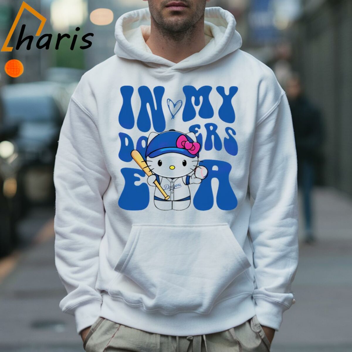 Hello Kitty In My Dodgers Era T shirt 5 Hoodie