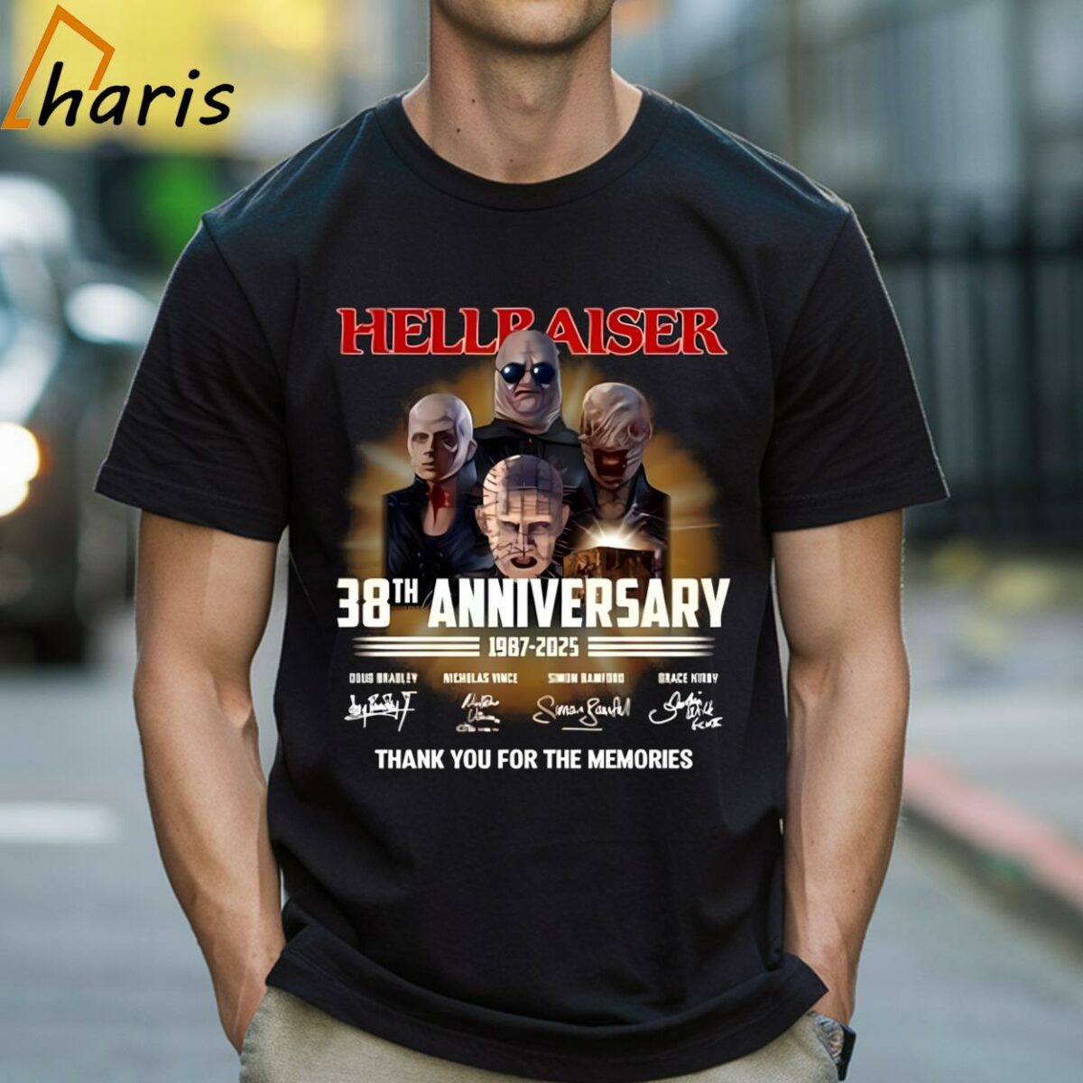Hellraiser 38th Anniversary 1987 2025 Signatures T shirt 1 Shirt