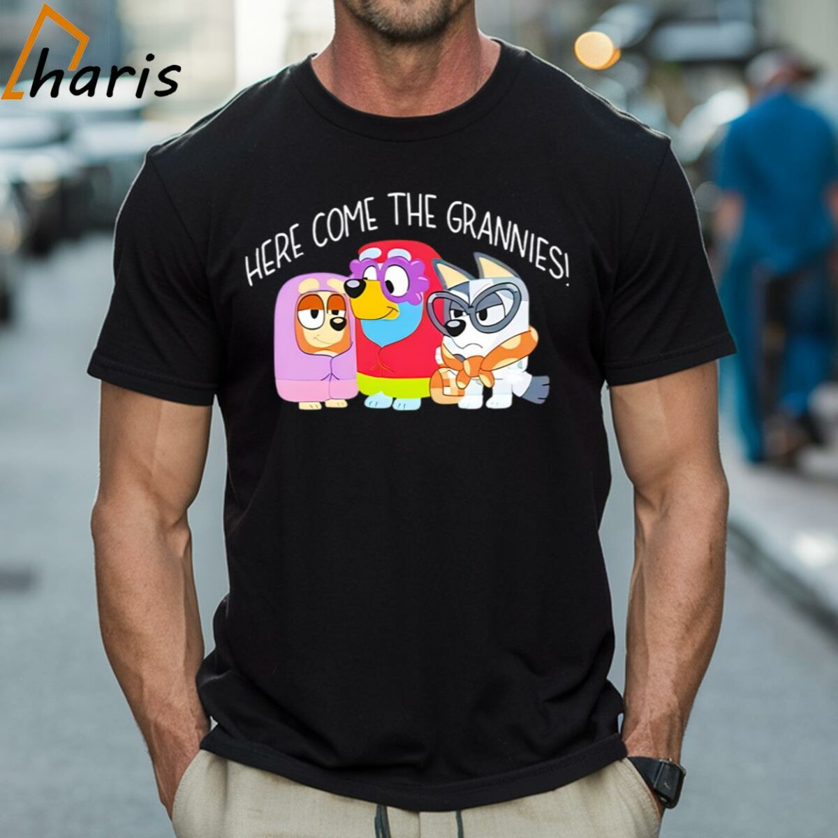 Here Come The Grannies Bluey And Bingo Shirt 1 Shirt