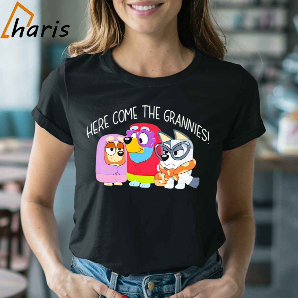 Here Come The Grannies Bluey And Bingo Shirt 2 Shirt