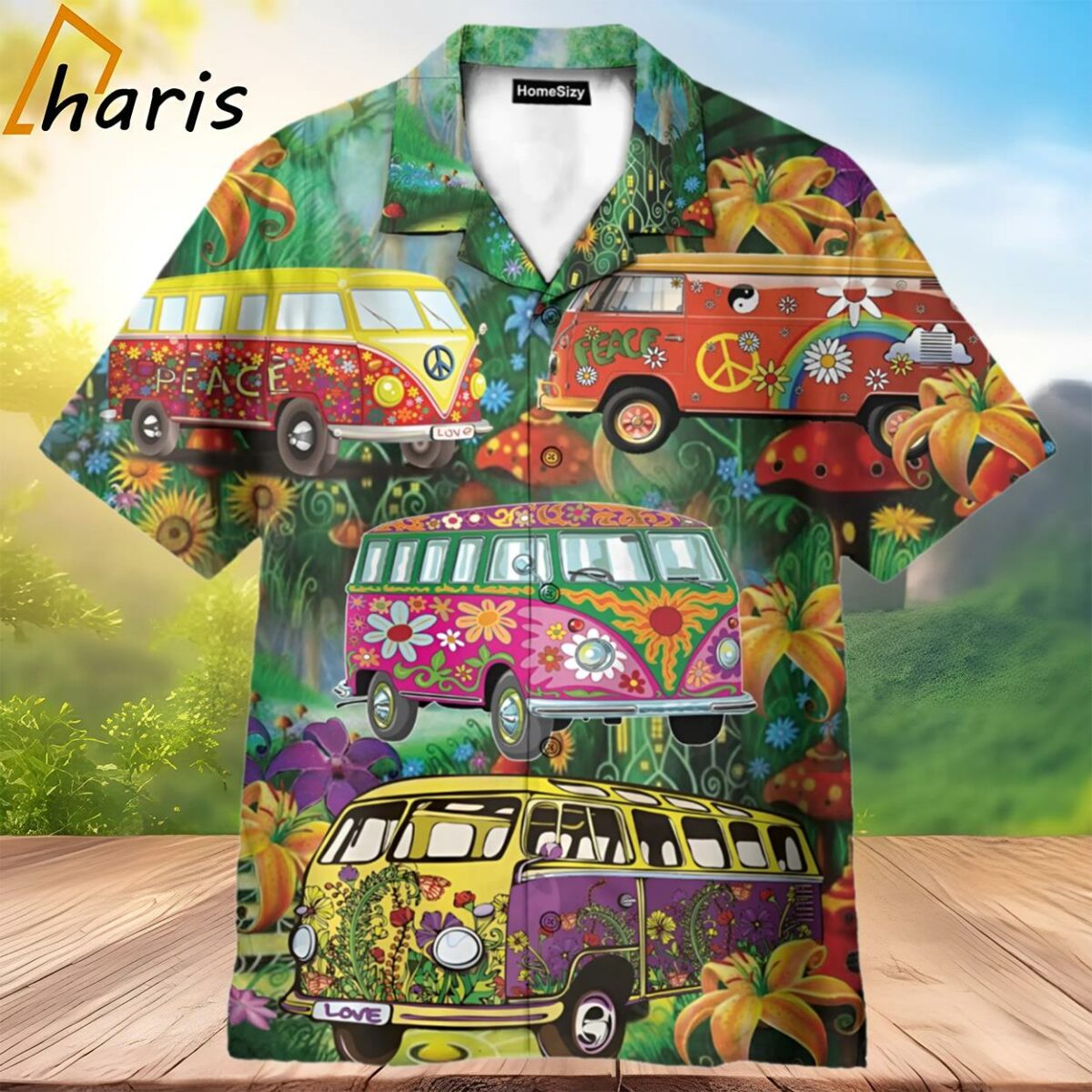 Hippie Bus Hawaiian Shirt 2 3