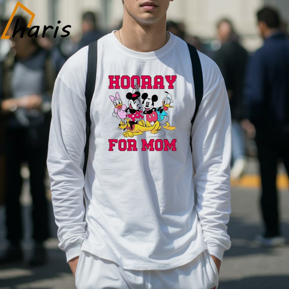 Hooray For Mom Disney Mickey Friends Shirt 3 Long Sleeve Shirt
