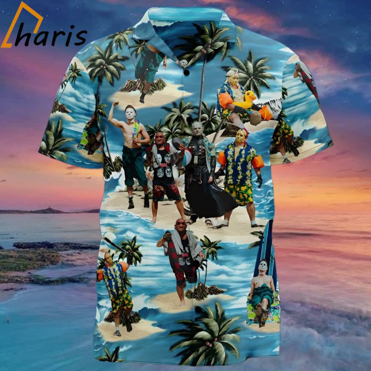 Horror Movie Icons Hawaiian Shirt 1 1