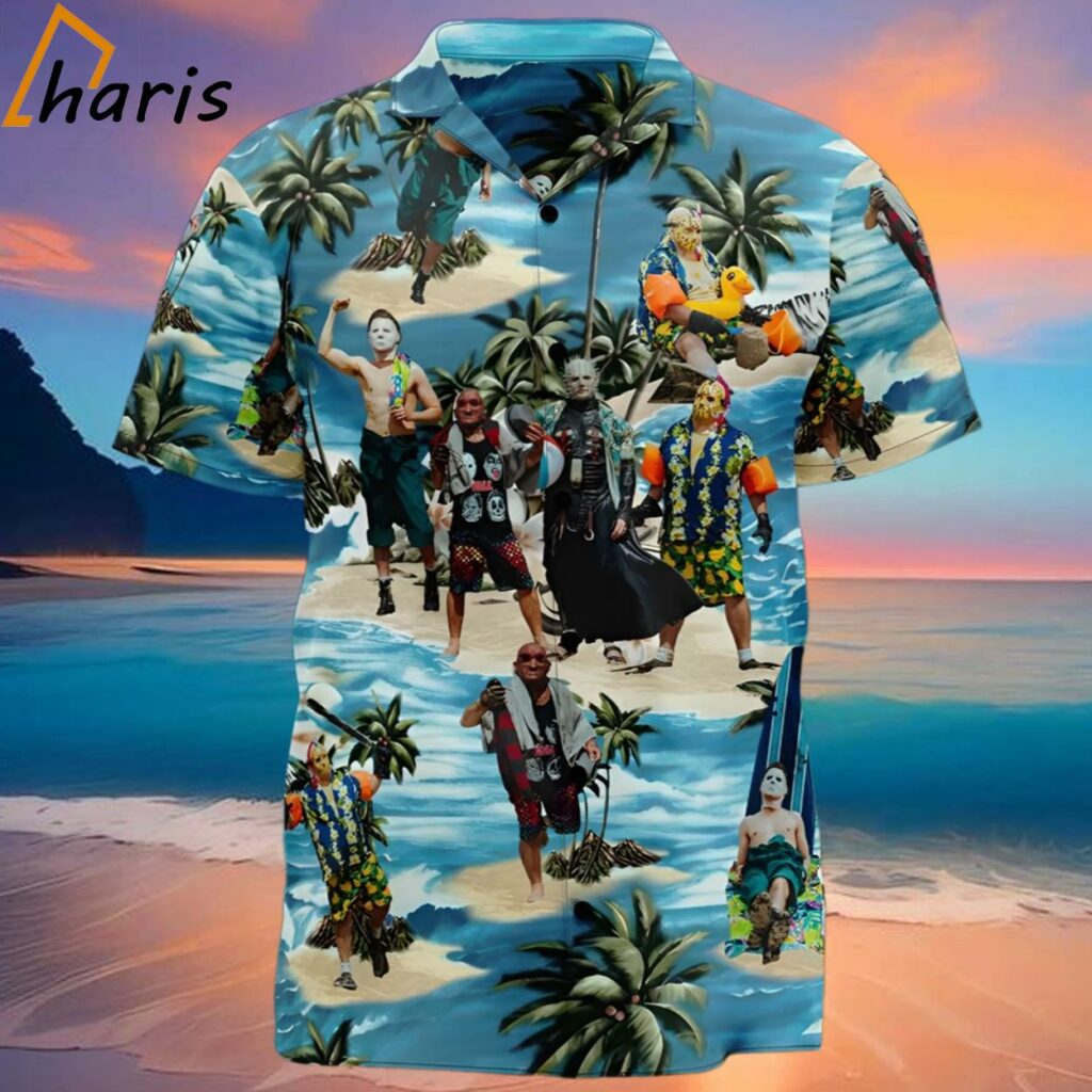 Horror Movie Icons Hawaiian Shirt