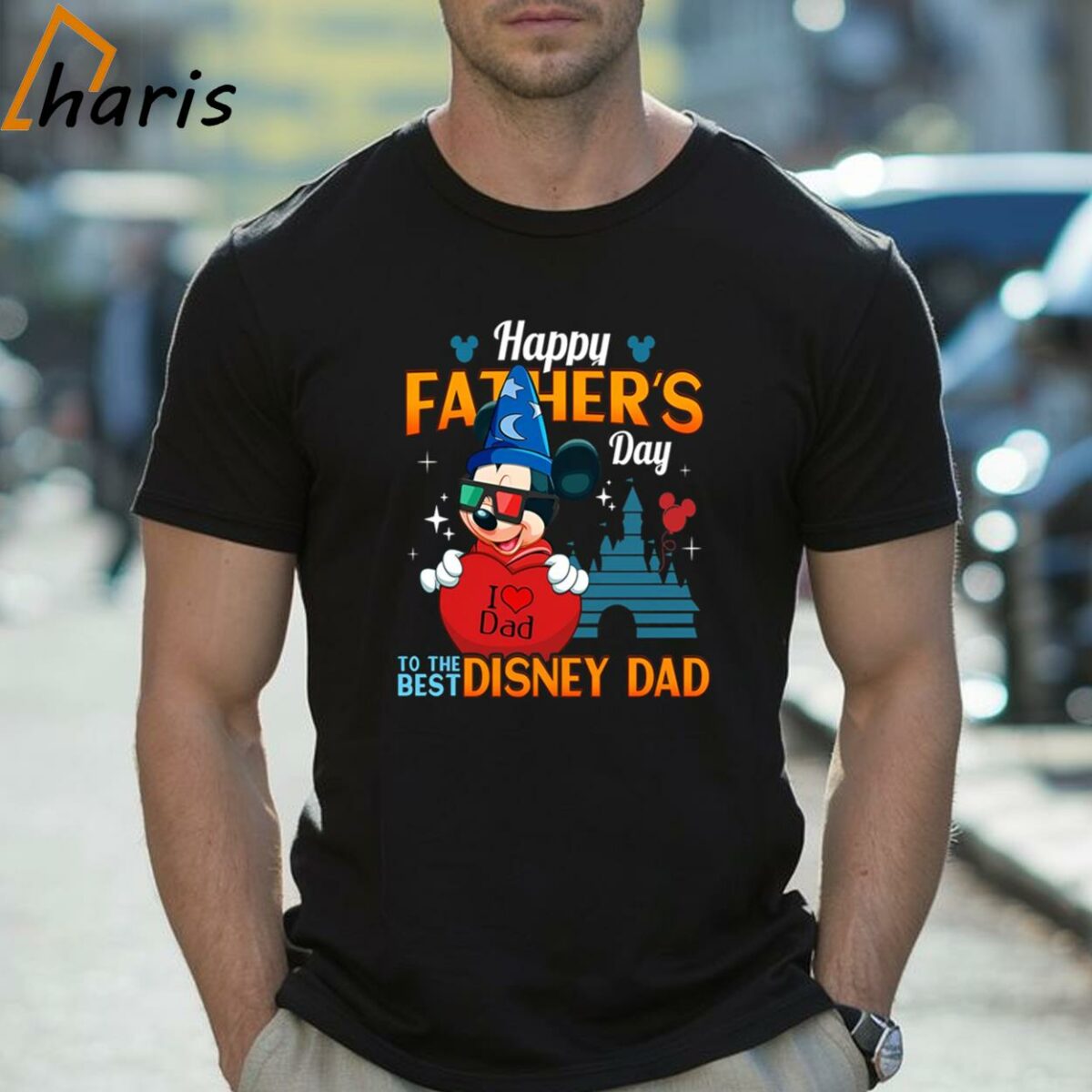 I Love Dad To The Best Disney Dad Mickey Shirt 2 Shirt