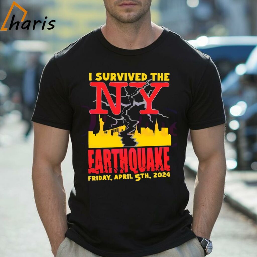 I Survived The NY Earthquake April 2024 Shirt