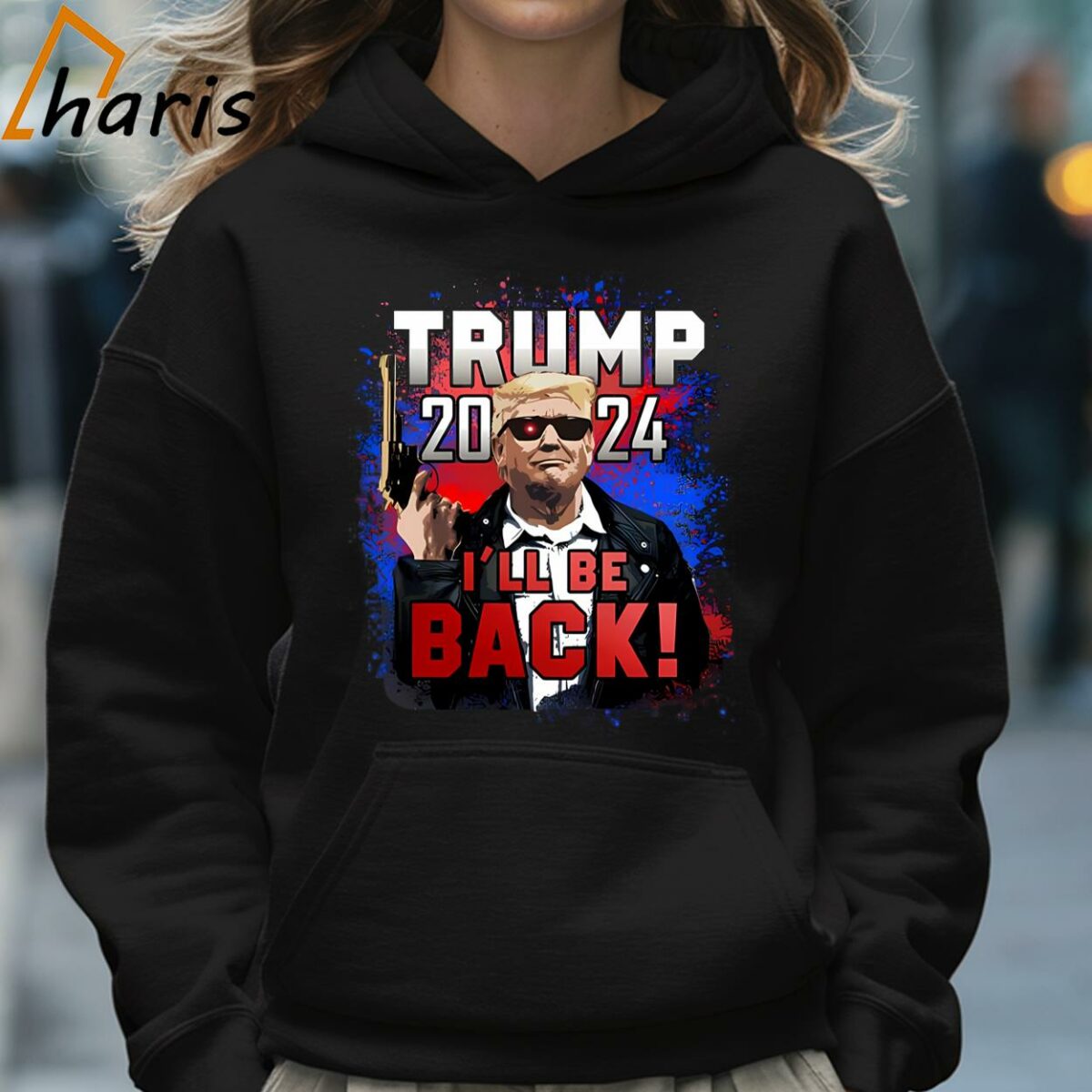 Ill Be Back President Donald Trump 2024 Shirt 5 Hoodie
