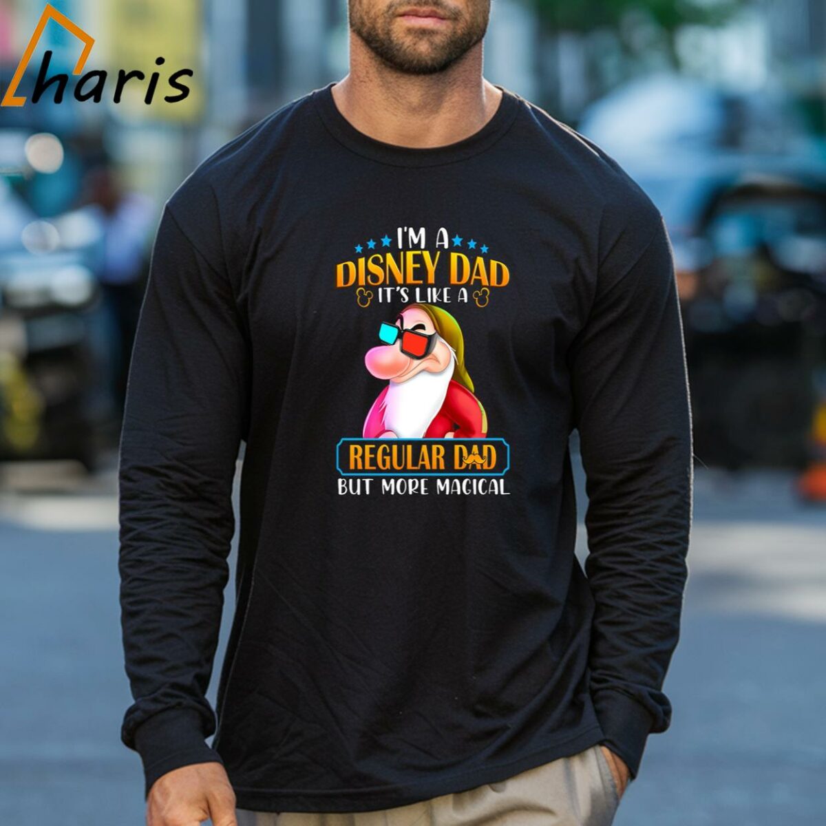 Im A Disney Dad Its Like A Regular Dad Grumpy T Shirt 3 Long sleeve shirt