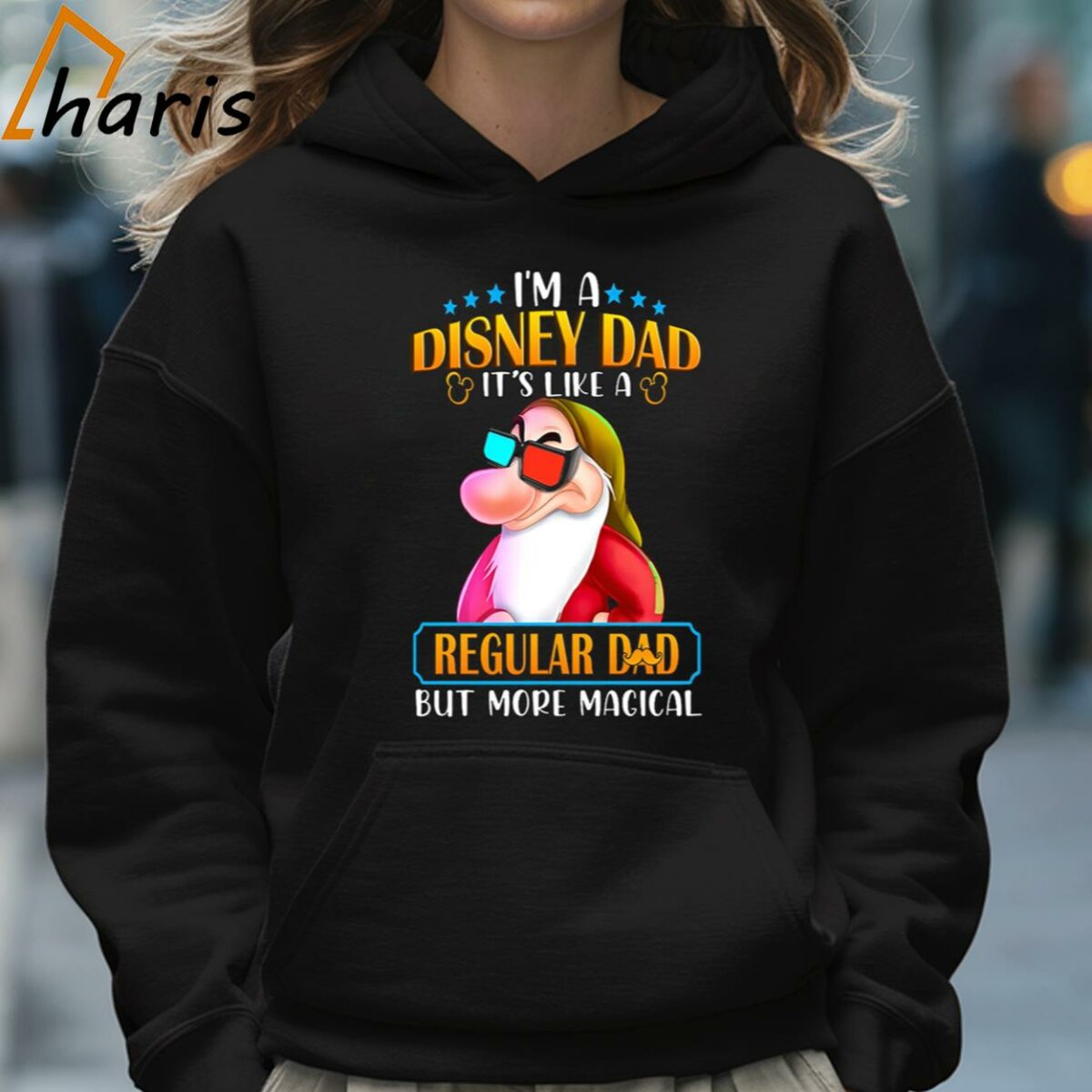 Im A Disney Dad Its Like A Regular Dad Grumpy T Shirt 5 Hoodie