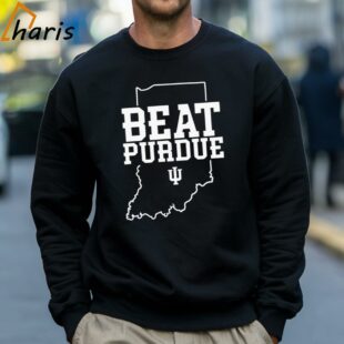 Indiana Football Jacob Mangum farrar Wearing Beat Purdue Shirt 4 Sweatshirt