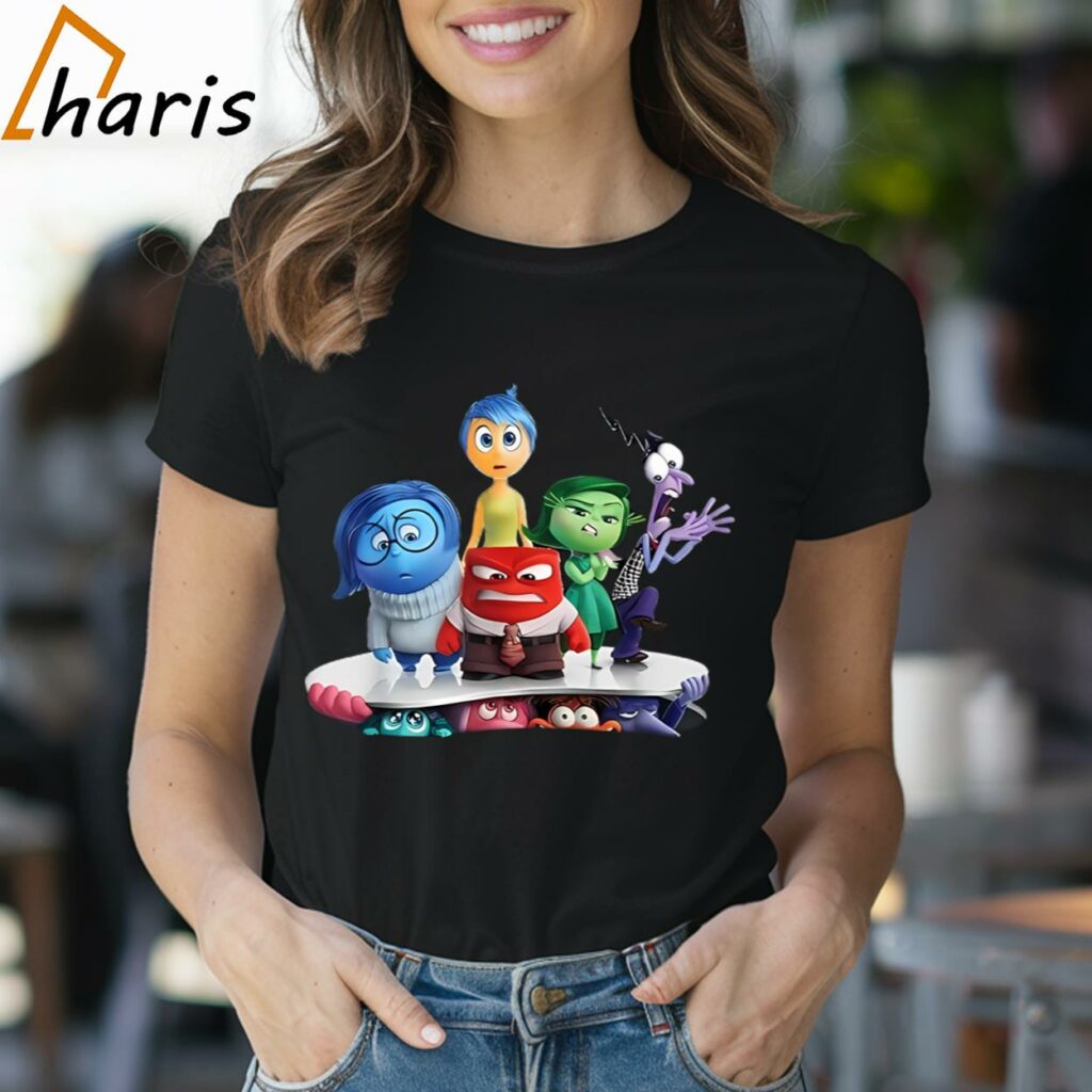 Inside Out 2 Emotional Group Movie Poster T-shirt