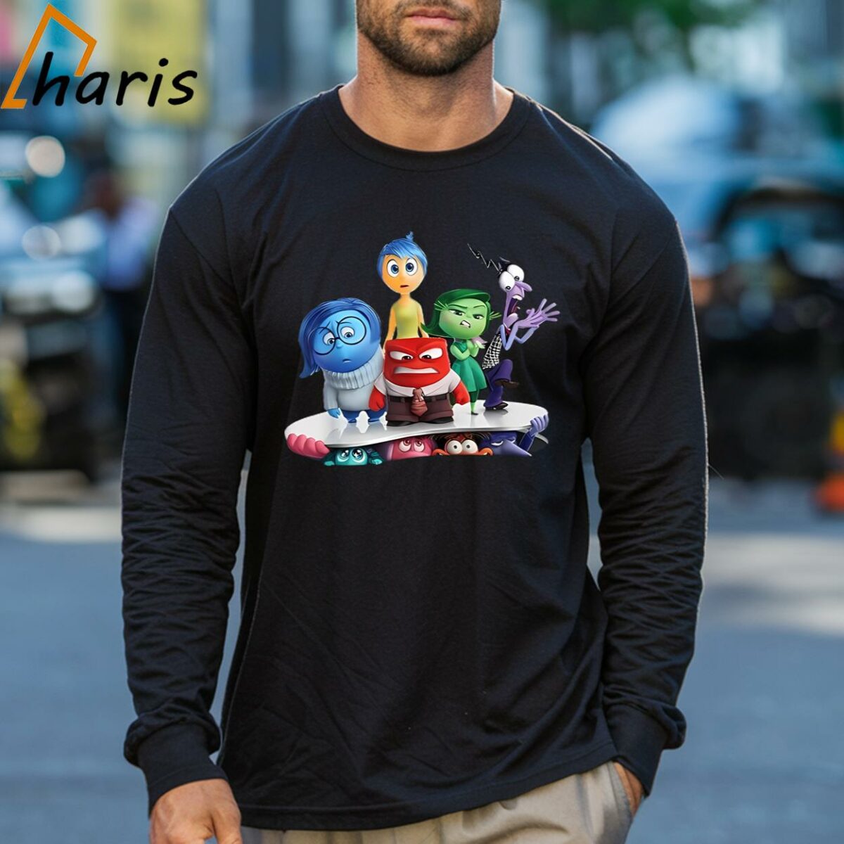 Inside Out 2 Emotional Group Movie Poster T shirt 3 Long sleeve shirt