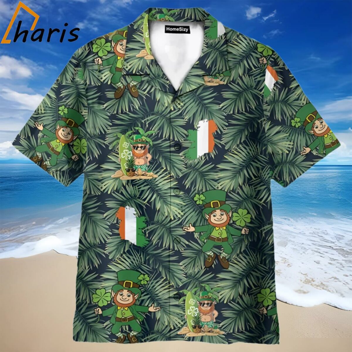 Irish Tropical Hawaiian Shirt 1 1